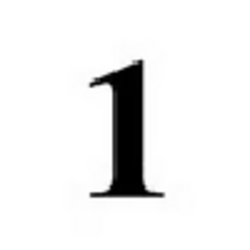 One